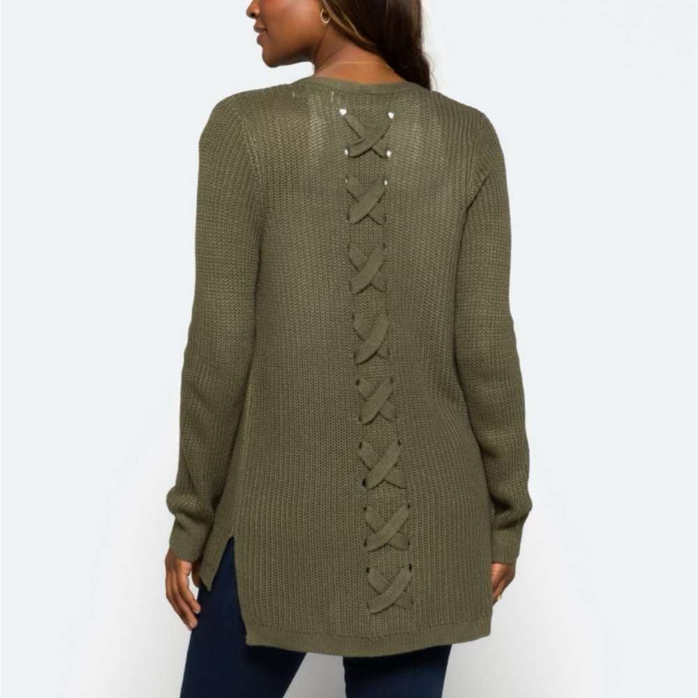 Back detail cardigan